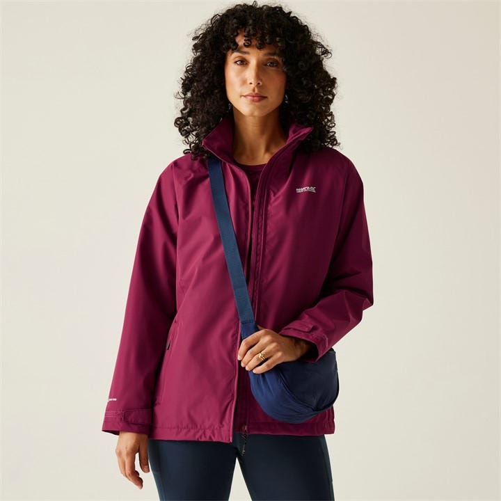 Regatta Women's Red Daysha Ii Waterproof Isotex Jacket in Size 8, Sports Direct
