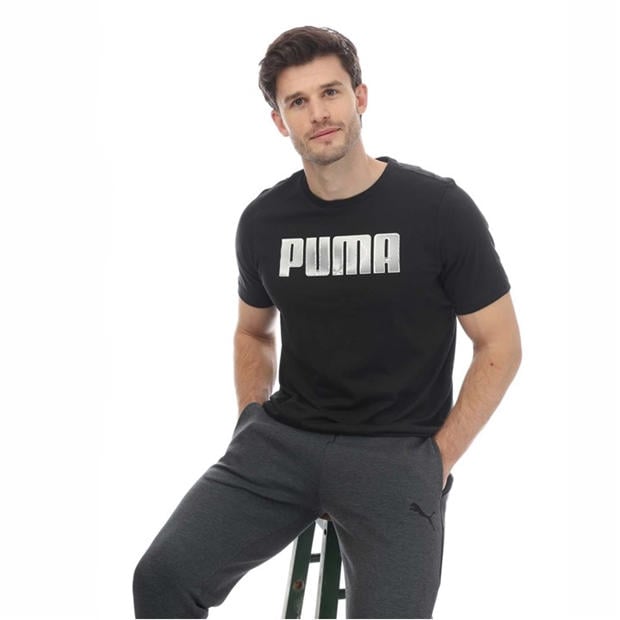 Черно - Puma - Sportstyle Logo T-Shirt