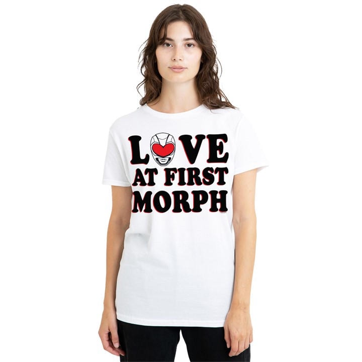 Rangers  Women's  Power  Love At First Morph S Classic T-Shir, Football by Hasbro, Sports Direct