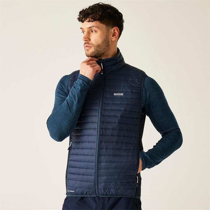 Regatta Men's Blue Andreson Hybrid Water-Repellent Bodywarmer, Sports Direct
