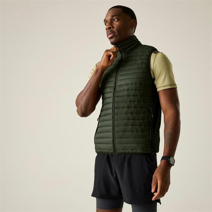 Regatta Men's Green Andreson Hybrid Water-Repellent Bodywarmer in Size 4XL, Sports Direct