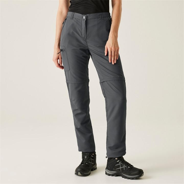 Regatta Women's Grey Chaska Iii Walking Trousers in Size 20 R, Sports Direct