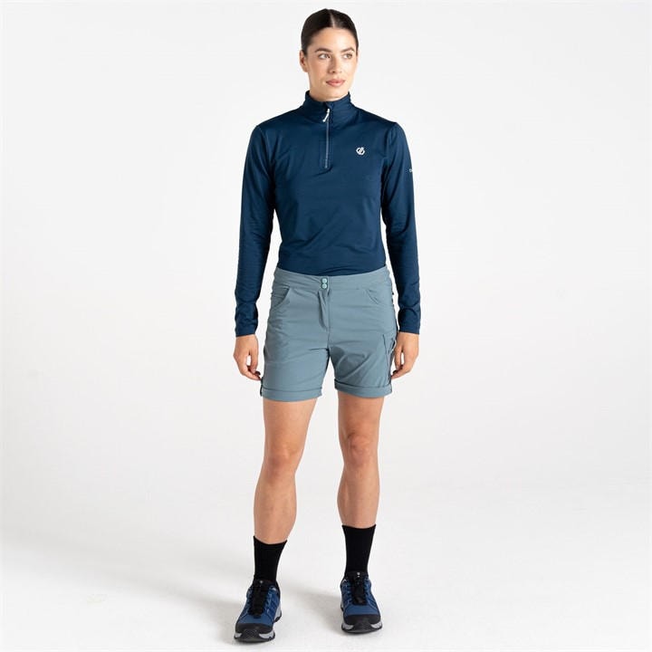 Dare 2B Women's Grey Melodic Iii Shorts in Size 16, Sports Direct