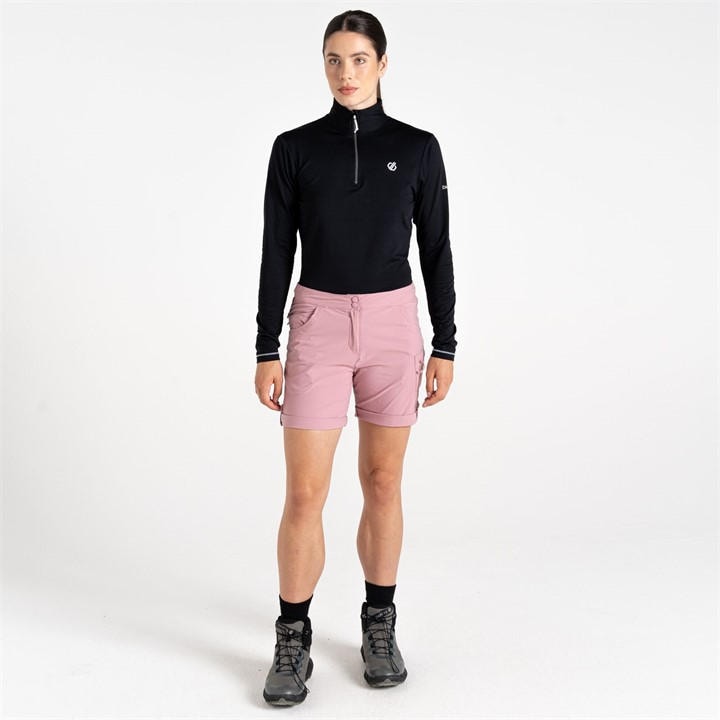 Dare 2B Women's Pink Melodic Iii Shorts in Size 8, Sports Direct