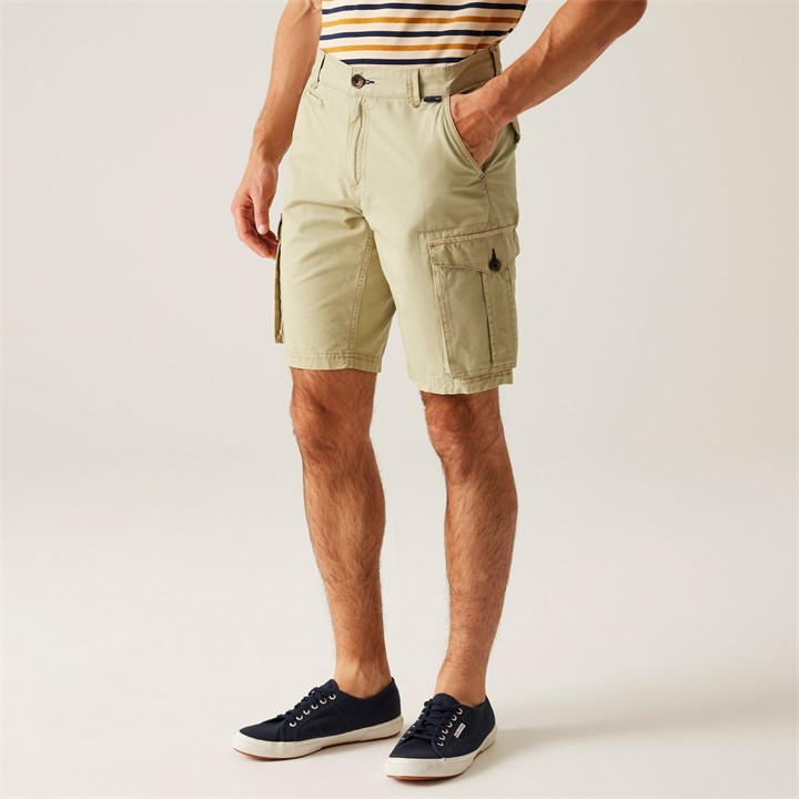 Regatta Men's Beige Shorebay Ii Upf 50+ Shorts in Size 33, Sports Direct