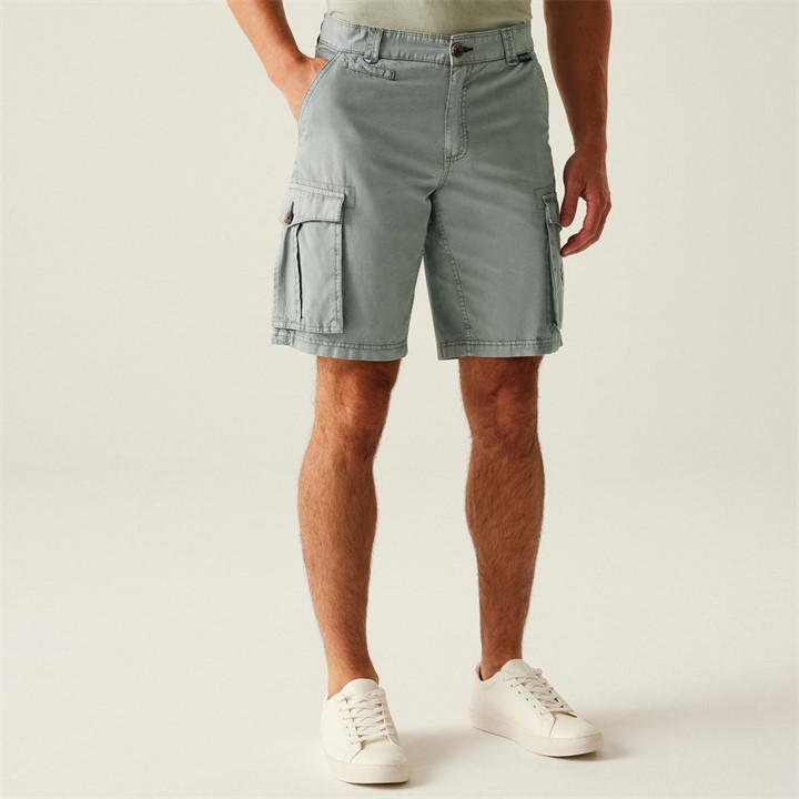 Regatta Men's Grey Shorebay Ii Upf 50+ Shorts in Size 30, Sports Direct