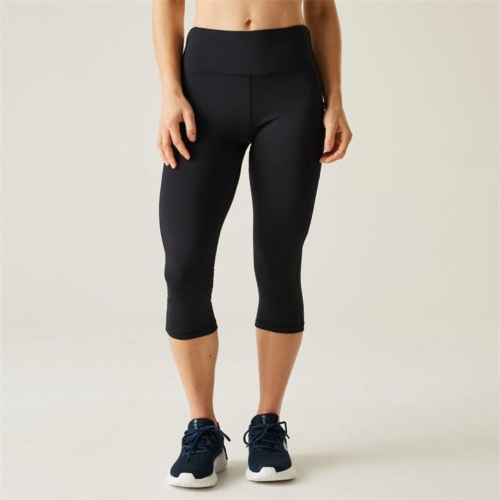 Dare 2B Women's Black Influential Ii 3/4 Leggings Size: 16 - Image 3
