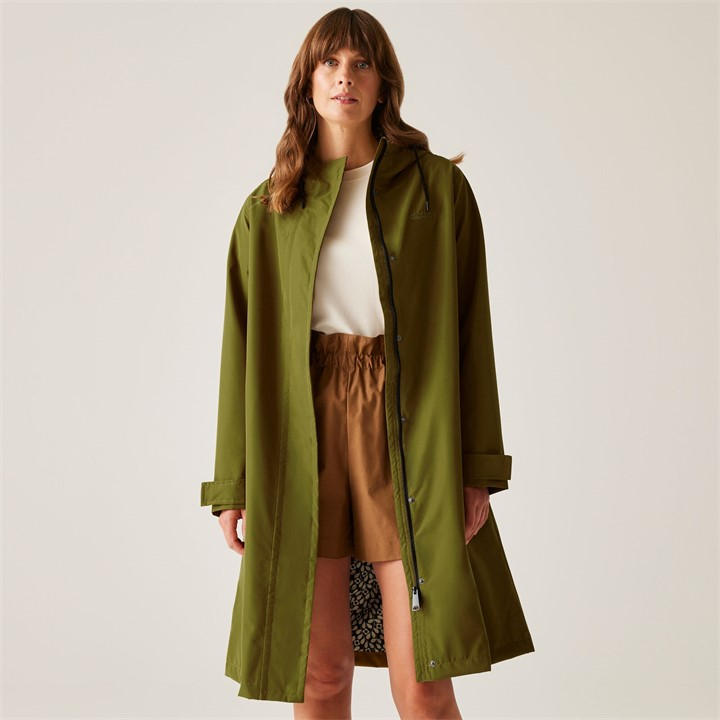 Regatta Women's Green Orla Kiely Ii Mac Jacket Size 18