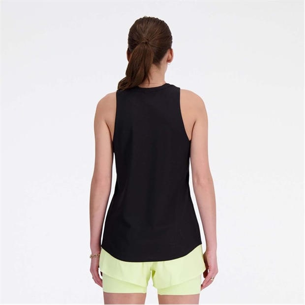 Black - New Balance - Jacquard Slim Tank Top