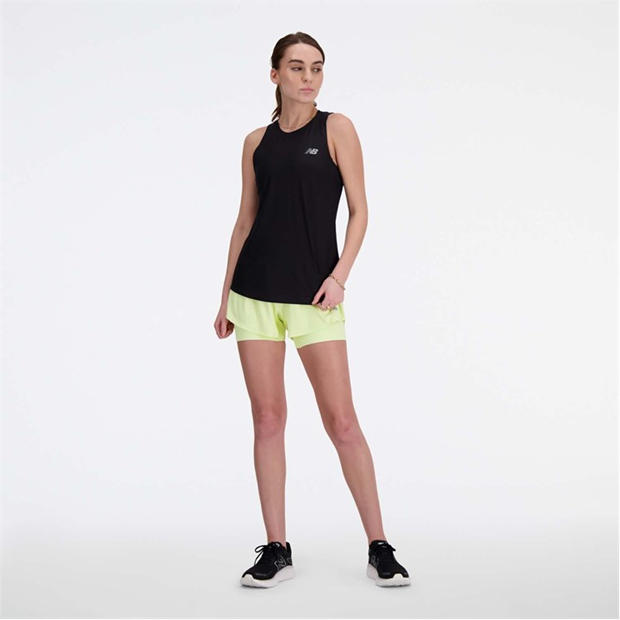 Black - New Balance - Jacquard Slim Tank Top