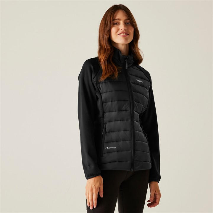 Regatta Women's Black Clumber V Hybrid Jacket Size 18