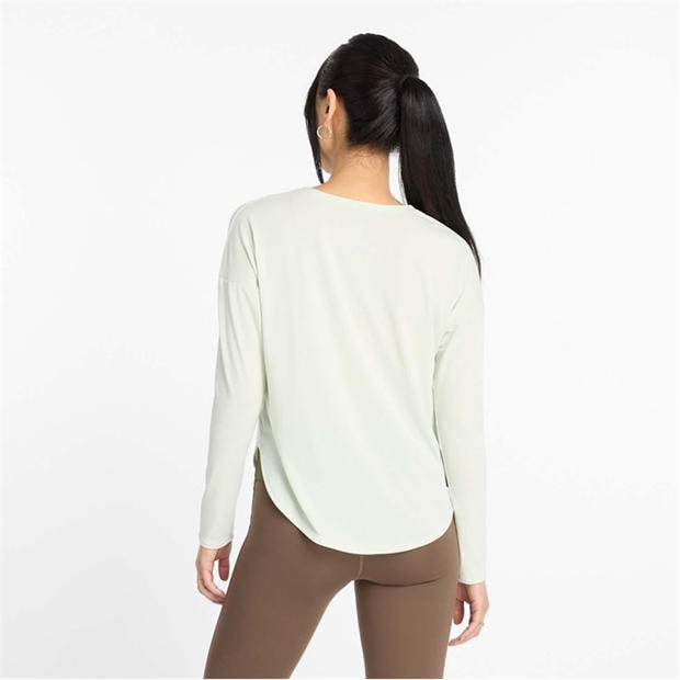 Mint - New Balance - Drapey Jersey Long Sleeve T-Shirt