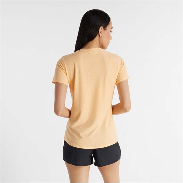 Peach - New Balance - Jacquard Slim T-Shirt