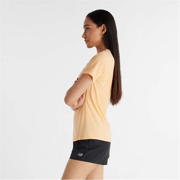 Peach - New Balance - Jacquard Slim T-Shirt