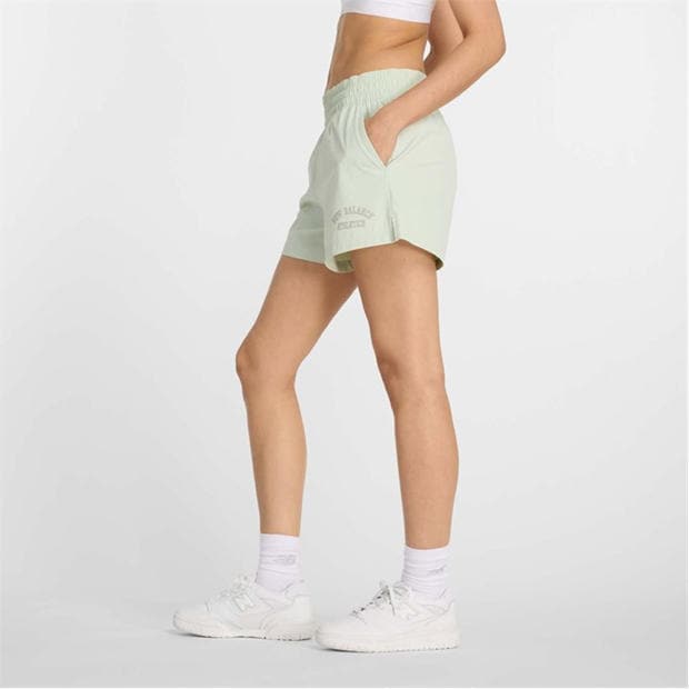 Mint - New Balance - Graphic Stretch Woven Pocket Shorts