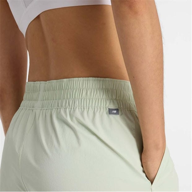 Mint - New Balance - Graphic Stretch Woven Pocket Shorts