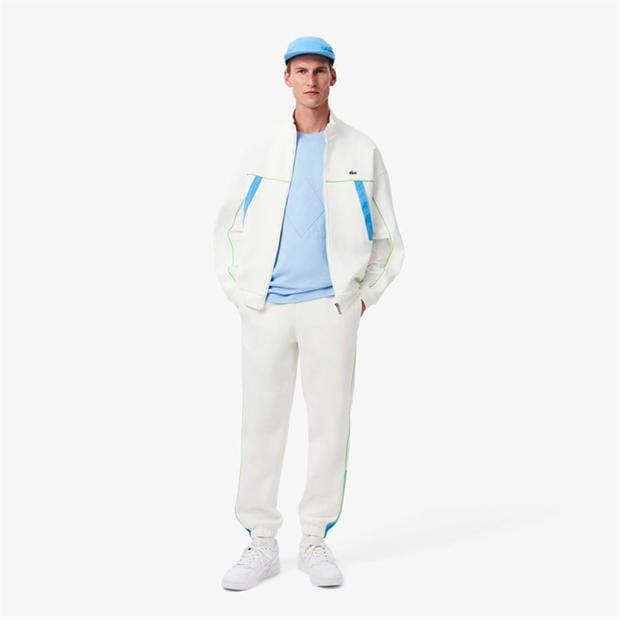 Бяло синьо - Lacoste - Regular Fit Piqu¿ Sweatpants