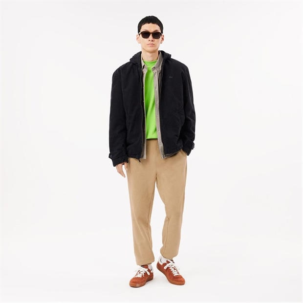 Beige - Lacoste - Regular Fit Cotton Sweatpants