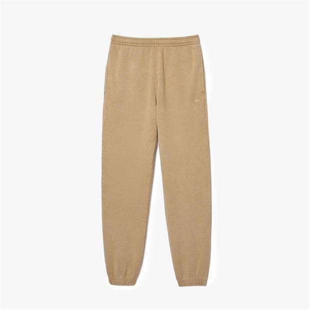 Beige - Lacoste - Regular Fit Cotton Sweatpants