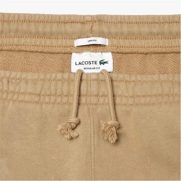 Beige - Lacoste - Regular Fit Cotton Sweatpants