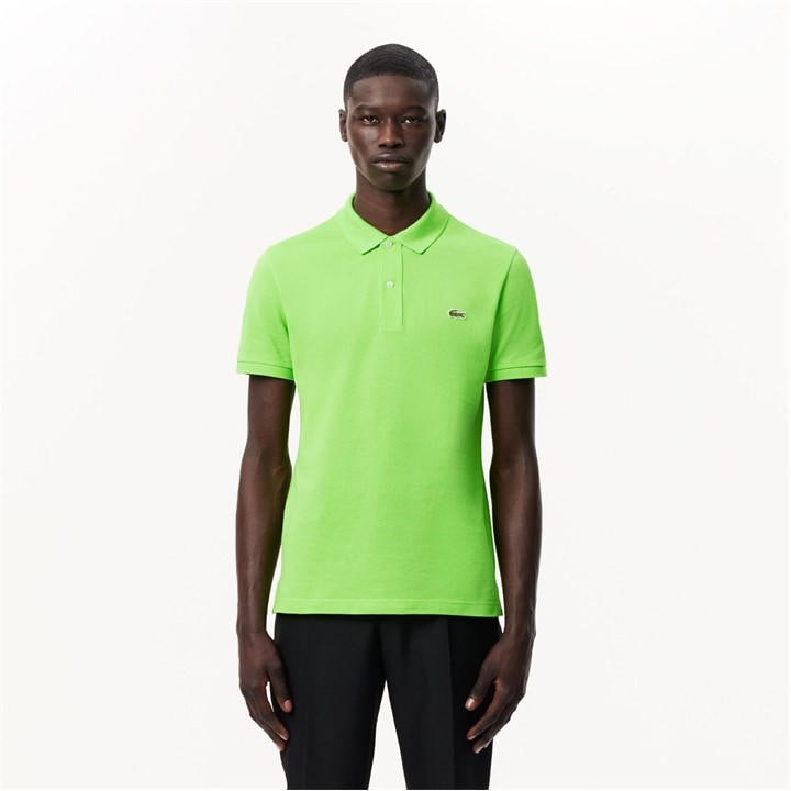 Lacoste Men's Green Slim Fit L.12.12 Piqu¿ Polo Shirt - Large