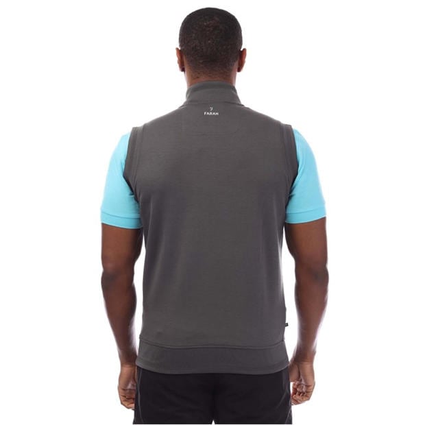 Grey - Farah - Clint Midlayer Gilet