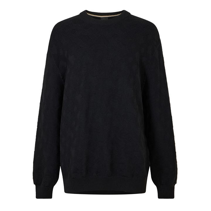Boss Men's Black Hbb Palao Knitted Top in Size L, Sports Direct