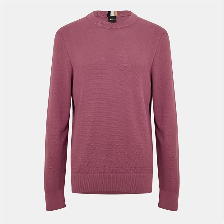 Boss Men's Purple Ecaio-P Knitted Jumper in Size 2XL, Sports Direct