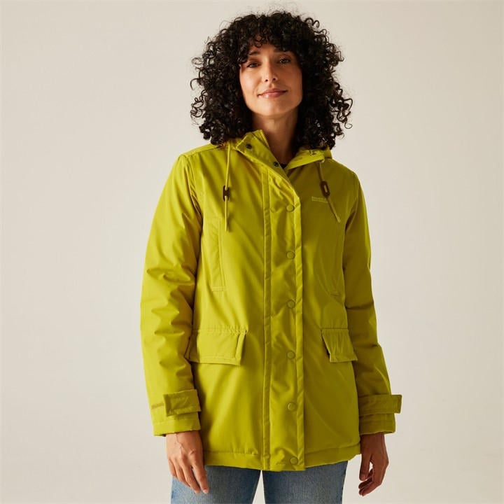 Regatta Women's Yellow Orla Mid-Length Waterproof Insulated Jacket in Size 14, Sports Direct