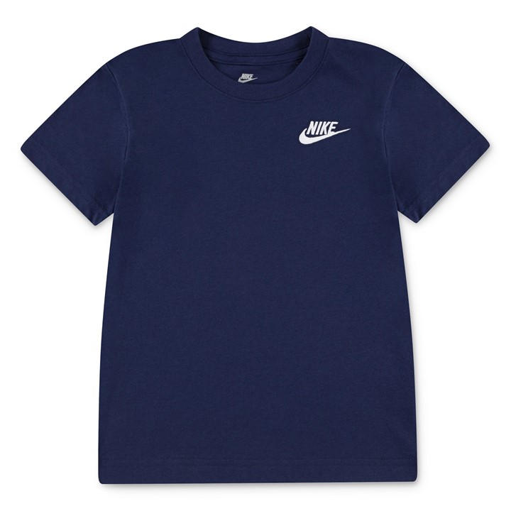 Nike Boys Blue Nsw Futura T Shirt Infant in Size 6 - 7 Years, Sports Direct