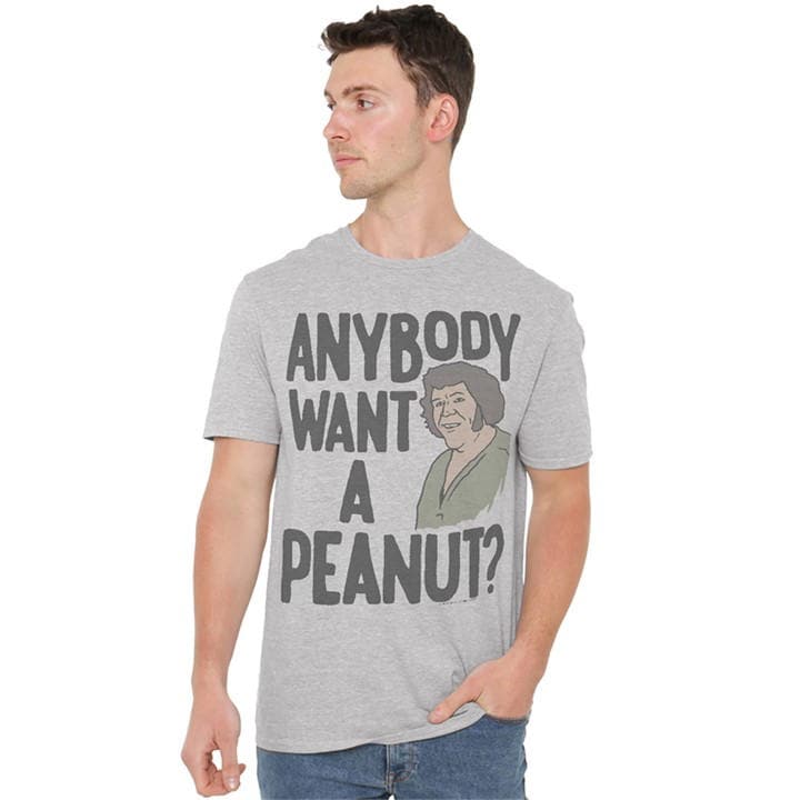 Men's Grey Other Princess Bride Anybody Want A Peanut? T Shirt Ath in Size 5XL, Sports Direct
