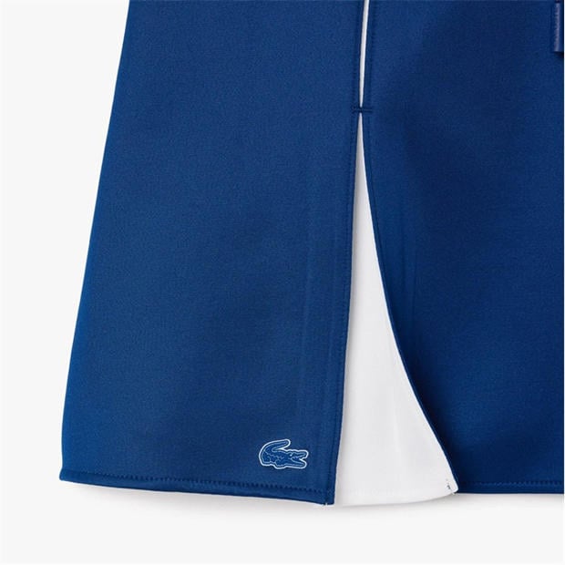 Blue-White - Lacoste - Adjustable Colour-Block Interlock Skirt