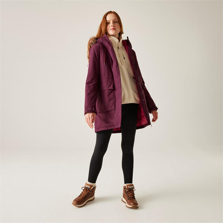 Regatta Women's Red Sabinka Insulated Waterproof Jacket in Size 14, Sports Direct