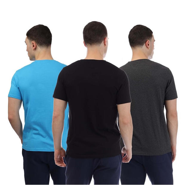 Grey blue - Bench - Lirrik 3 Pack Logo T-Shirts