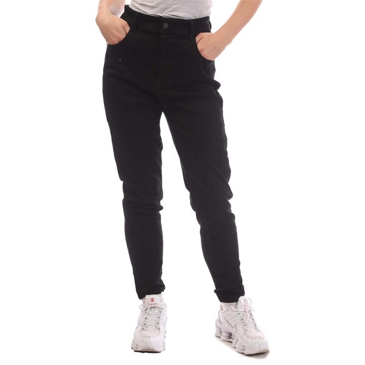 Diesel Women's Black 2017 Slandy Super Skinny-Fit Jeans