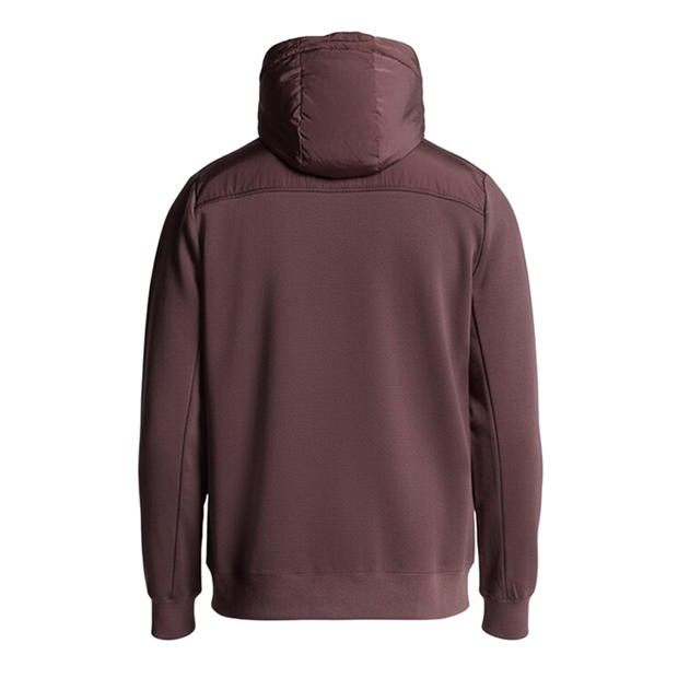 Brown - Lyle and Scott - Panelled Hybrid Jacket