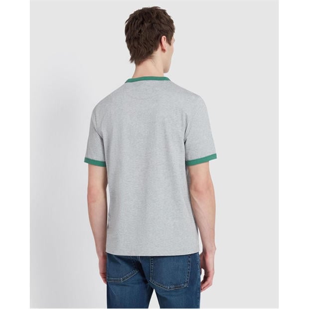 Grey - Farah - Groves Ringer T-Shirt