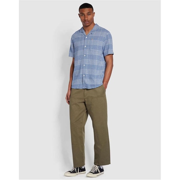 Blue - Farah - Exodus Shirt