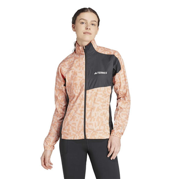 Pink - adidas - Terrex Trail Running Wind Jacket