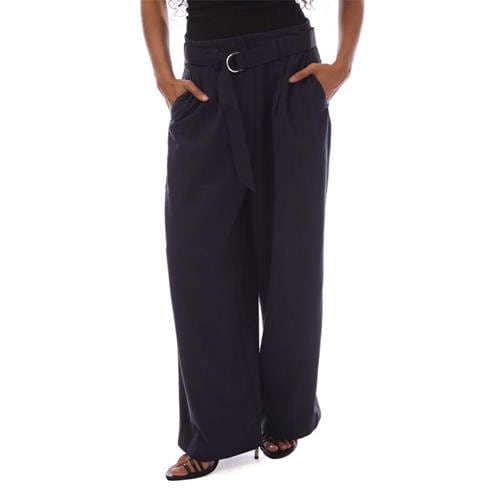 Gant - Wide Cropped Belted Pants