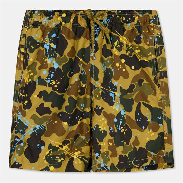 Palm Angels Boys Brown Kids' Swim Shorts in Size 14 - 16 Years, Sports Direct