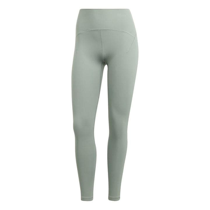 Adidas Women's Green Yoga Studio 7/8 Leggings in Size 6, Sports Direct