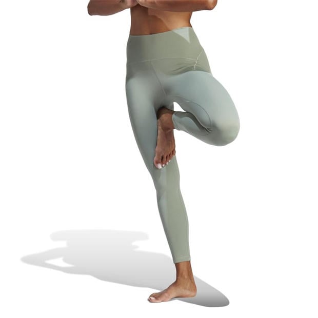 Green - adidas - Yoga Studio 7/8 Leggings