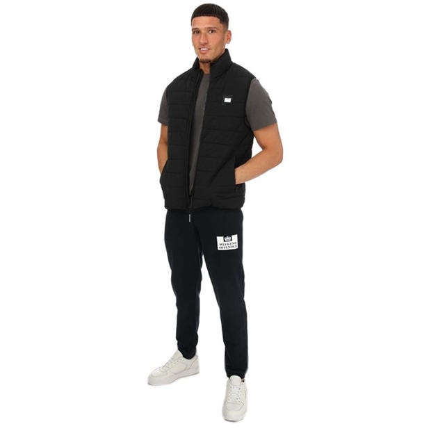 Black - Weekend Offender - Jasper Padded Gilet