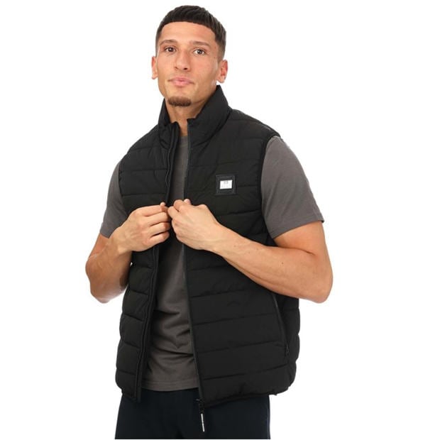 Black - Weekend Offender - Jasper Padded Gilet