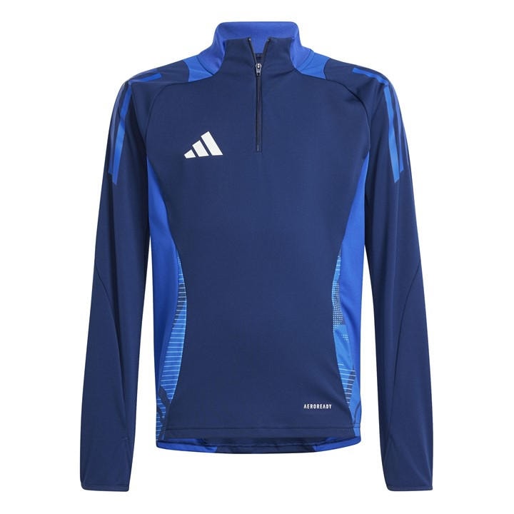 Adidas  Kids Blue ' 1/4 Zip Fleece in Size 14 Years, Sports Direct