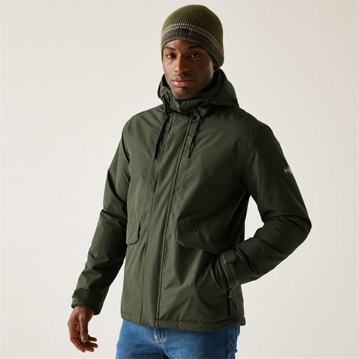 Regatta Men's Green Sterlings Waterproof Insulated Jacket, Sports Direct