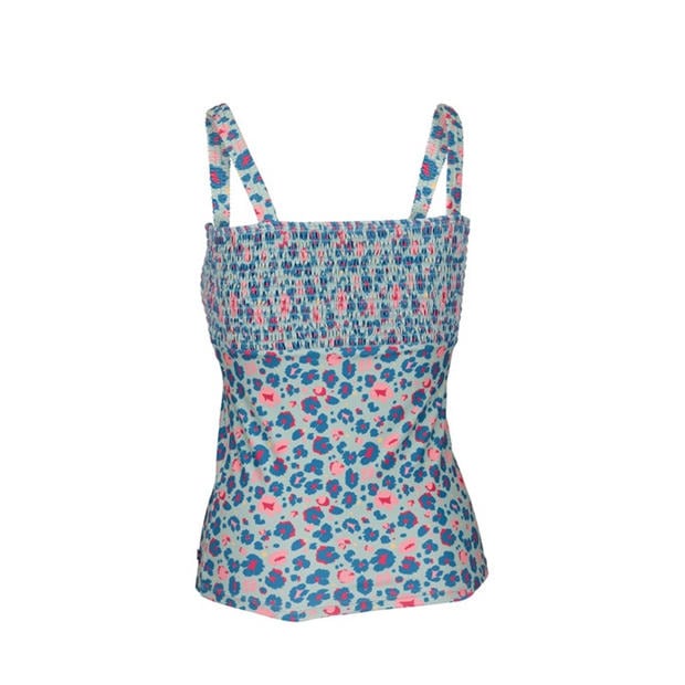 Blue pink - Trespass - Annabel Swim Top