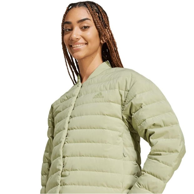 Green - adidas - Helionic Light Down Jacket