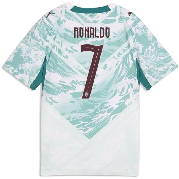 Ronaldo 7 - Puma - Kids Portugal Away Ronaldo 7 Shirt World Cup 2026